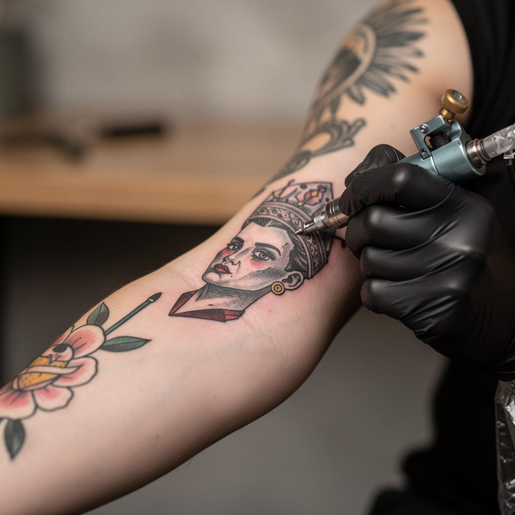 Refresh of cover-up bestaande tatoeage