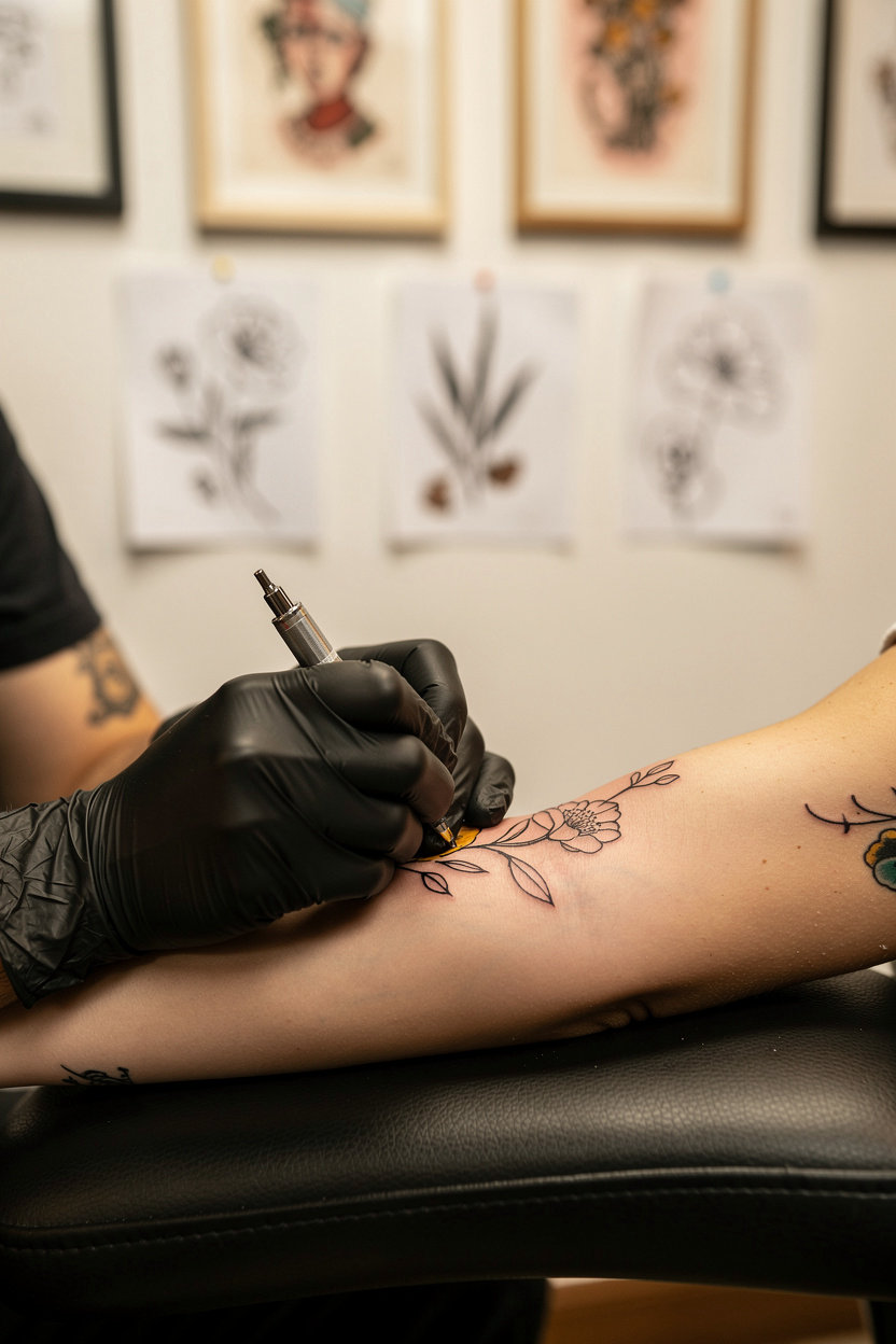 Het Inkt Potje fine-line tattoo galerij - unieke tattoo-ontwerpen in Zutphen